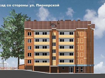 Многоквартирный жилой дом г.Звенигово, ул. Гагарина, позиция 17